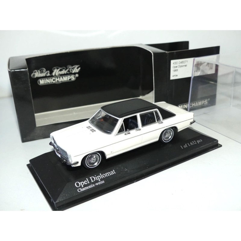 OPEL DIPLOMAT 1968 Blanc MINICHAMPS 1:43