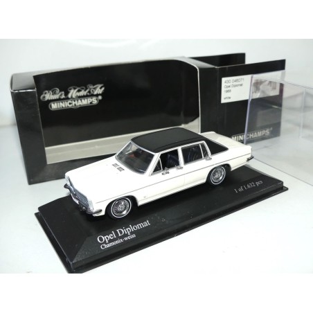 OPEL DIPLOMAT 1968 Blanc MINICHAMPS 1:43