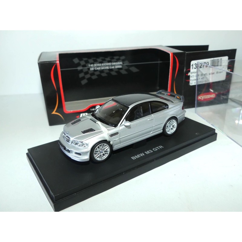 BMW M3 GTR STREET VERSION Gris toit Carbone KYOSHO 1:43