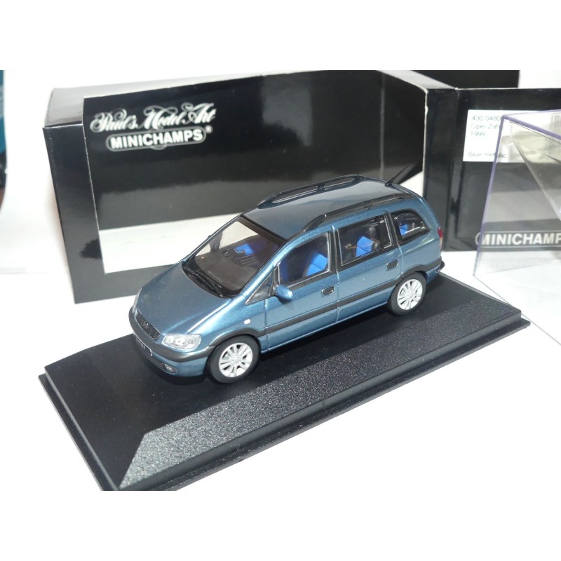 OPEL ZAFIRA A 1999 Bleu MINICHAMPS 1:43