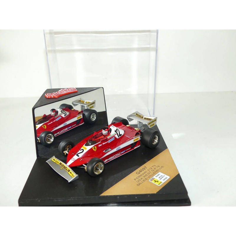 FERRARI 312 T3 GP DES USA 1978 G. VILLENEUVE QUARTZO 4097 1:43
