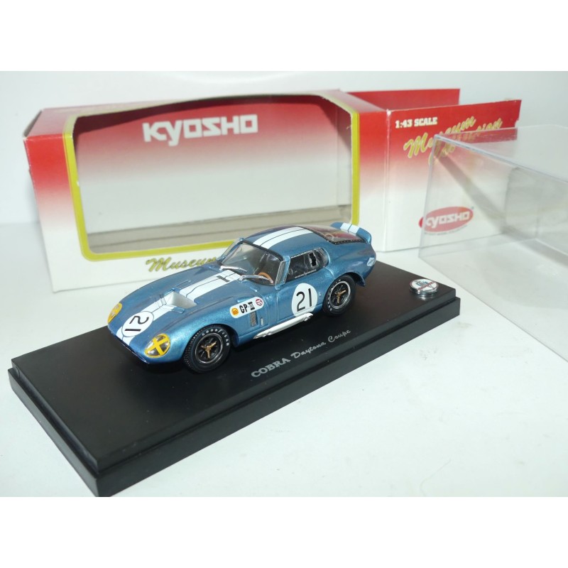 SHELBY COBRA DAYTONA COUPE N°21 GP JAPON 1966 KYOSHO 1:43