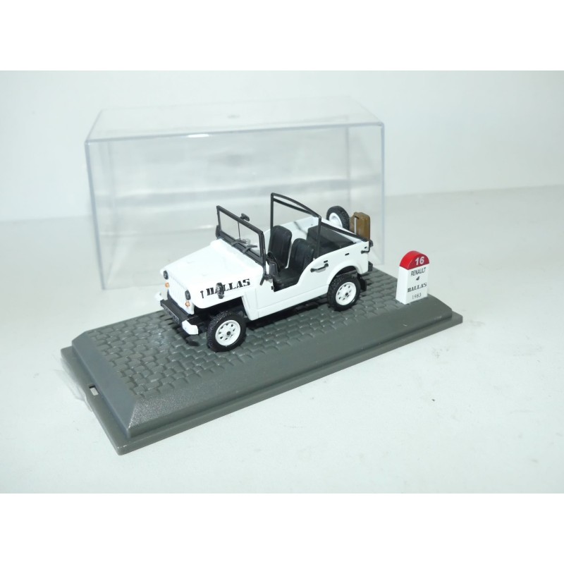 RENAULT 4 DALLAS 1983 UNIVERSAL HOBBIES 1:43 M6 Interaction