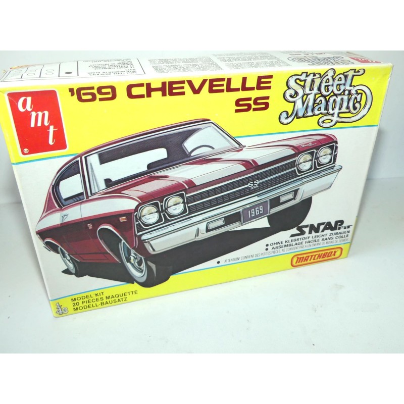 CHEVELLE SS 1969 MAQUETTE À MONTER MATCHBOX PK-2106 1:43