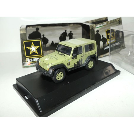 JEEP WRANGLER ARMY STRONG Vert GREENLIGHT 1:43