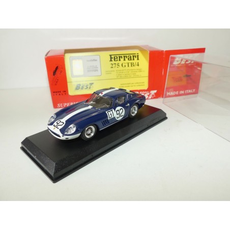 FERRARI 275 GTB/4 1000 Km de NURBURGRING 1967 BEST 9133 1:43 Abd