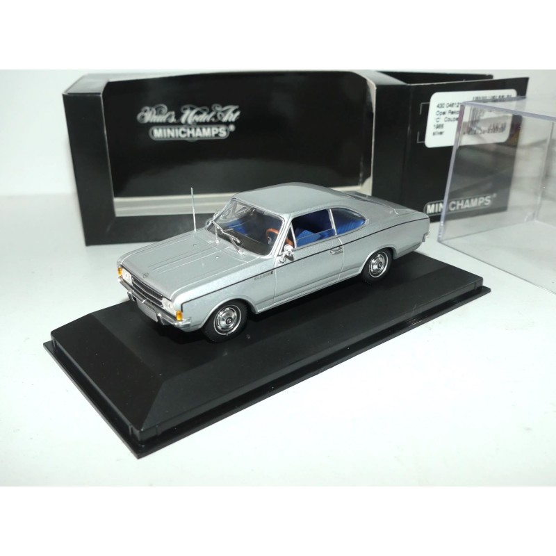 OPEL REKORD C COUPE 1966 Gris Silver MINICHAMPS 1:43
