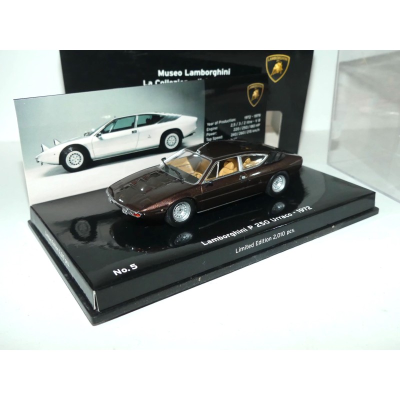 LAMBORGHINI P250 URRACO 1972 Marron MINICHAMPS 1:43