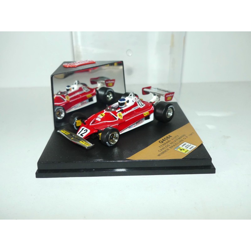 FERRARI 312 T2 GP DU BRESIL 1977 C. REUTEMANN QUARTZO 4084 1:43