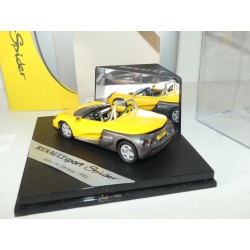 RENAULT SPIDER SALON DE GENEVE 1995 Jaune VITESSE 1:43 sans pare-brise