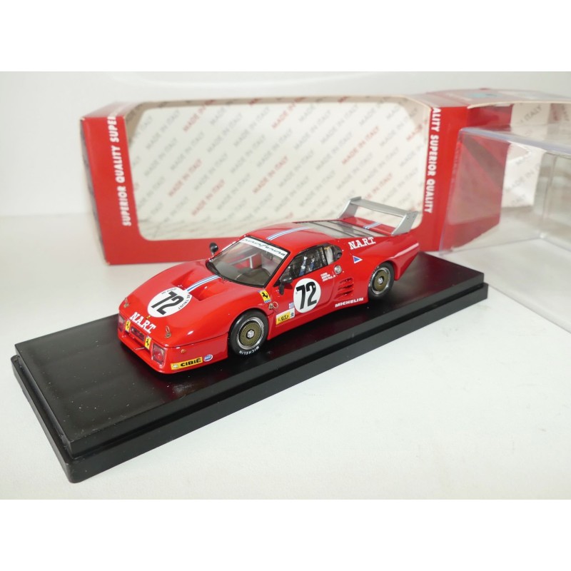 FERRARI 512 BB N°72 LE MANS 1982 BEST 9382 1:43