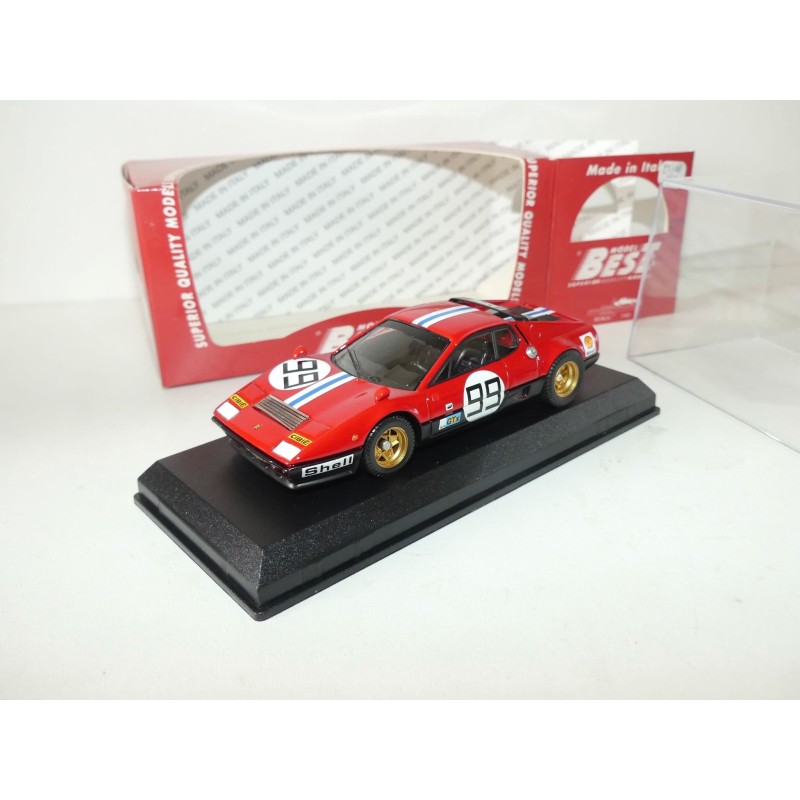 FERRARI 512 BB N°99 LE MANS 1975 BEST 9407 1:43