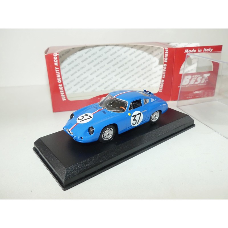PORSCHE ABARTH GS N°37 LE MANS 1961 BEST 9404 1:43