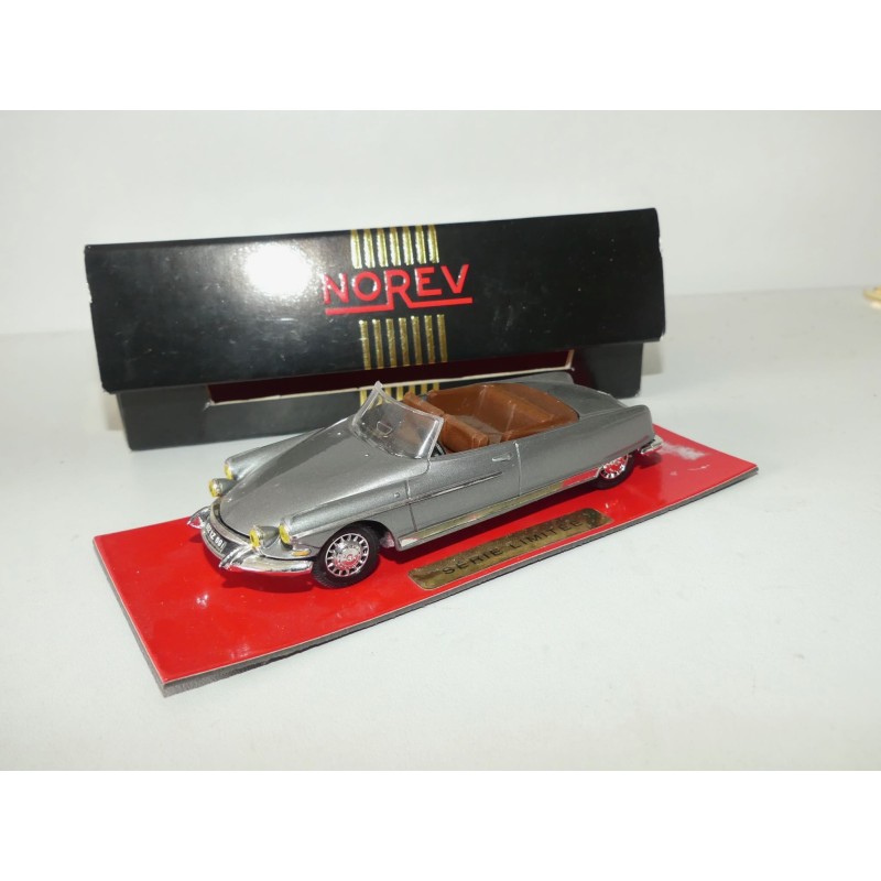 CITROEN DS 19 PALM BEACH 1965 Gris NOREV 1:43 ligne noire