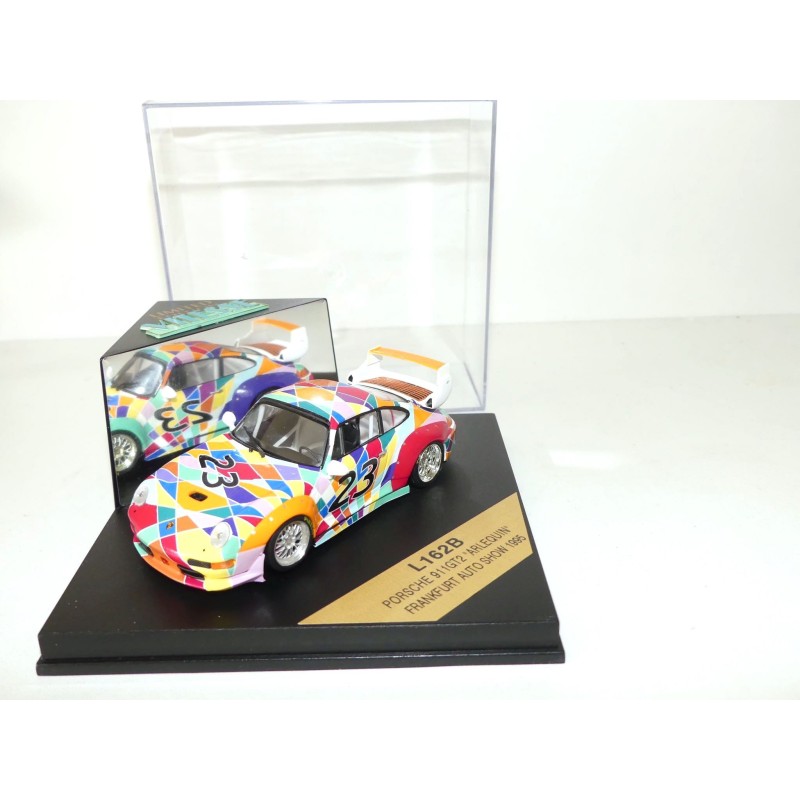 PORSCHE 911 GT2 ARLEQUIN FRANKFURT AUTO SHOW 1995 VITESSE L162B 1:43