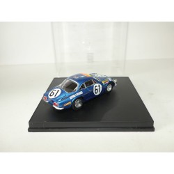 RENAULT ALPINE A110 N°61 Le Mans 1968 TROFEU 806 1:43