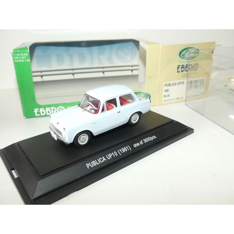 TOYOTA PUBLICA UP10 1961 Bleu EBBRO 316 1:43