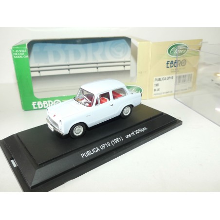 TOYOTA PUBLICA UP10 1961 Bleu EBBRO 316 1:43
