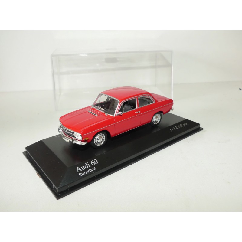AUDI 60 1970 Rouge MINICHAMPS 1:43