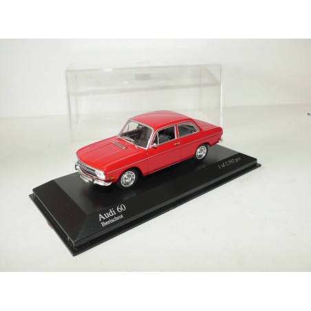 AUDI 60 1970 Rouge MINICHAMPS 1:43