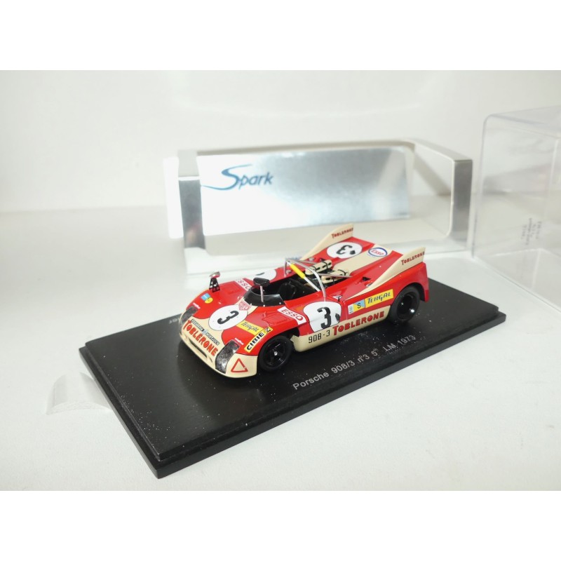 PORSCHE 908/3 N°3 LE MANS 1973 SPARK S1987 1:43