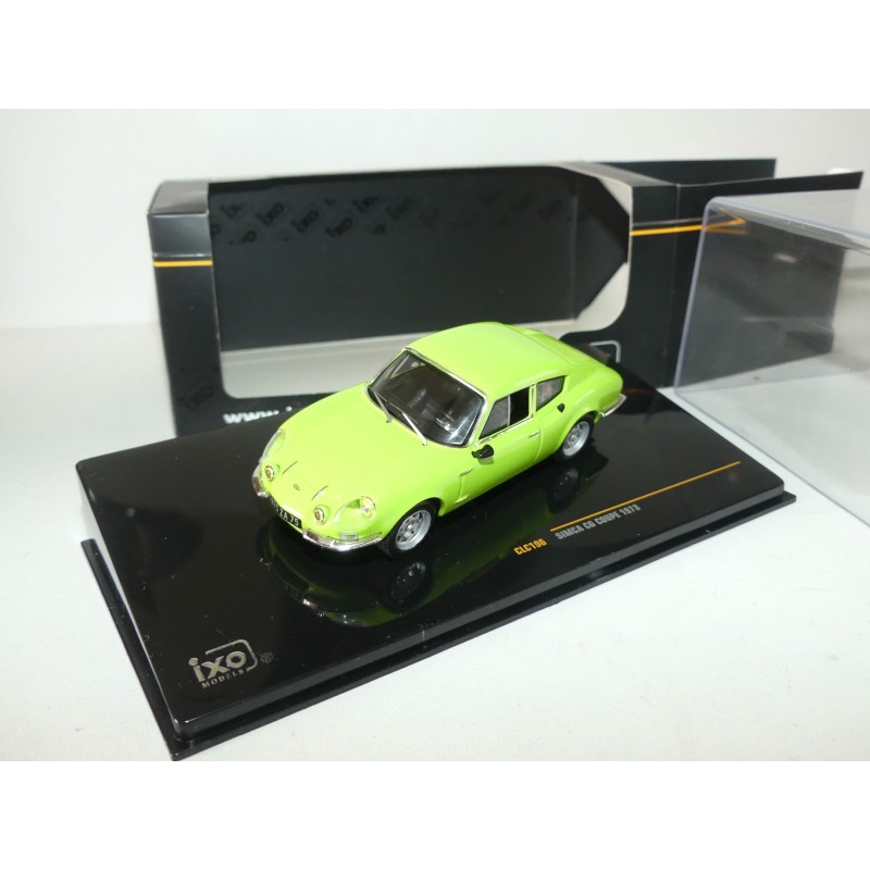 SIMCA CG COUPE 1973 Vert IXO CLC196 1:43