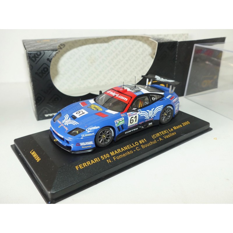 FERRARI 550 MARANELLO N°61 LE MANS 2006 IXO LMM096 1:43