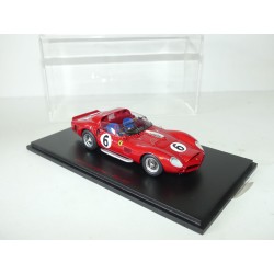 FERRARI 330 LM TR N°6 LE MANS 1962 SPARK RED LINE 1:43 1er