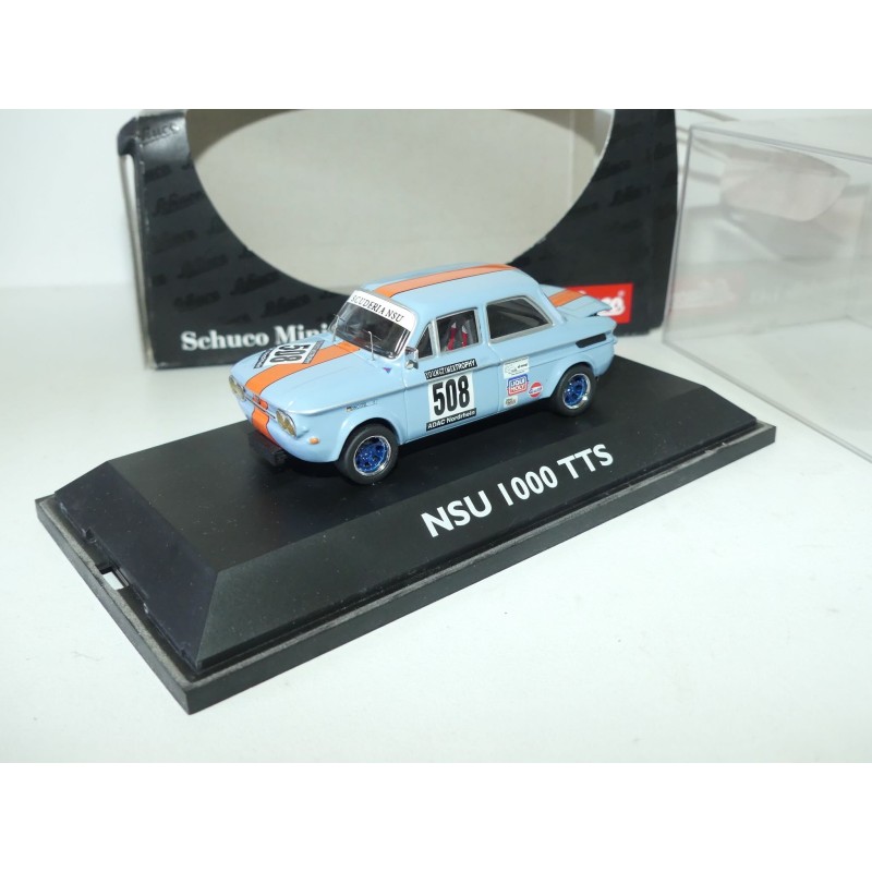 NSU 1000 TTS N°508 GULF NURBURGRING SCHUCO 1:43