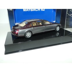 MAYBACH 62 LIMOUSINE Gris et bordeaux AUTOART 1:43