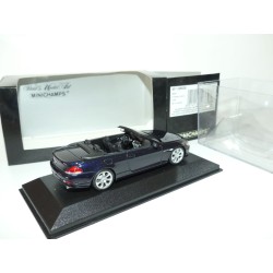 BMW SERIE 6 CABRIOLET 2006 Bleu MINICHAMPS 1:43
