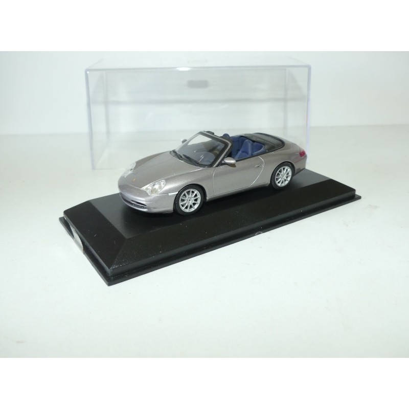 PORSCHE 911 CARRERA CABRIOLET 996 Gris MINICHAMPS 1:43