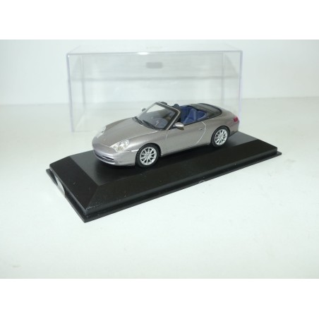 PORSCHE 911 CARRERA CABRIOLET 996 Gris MINICHAMPS 1:43