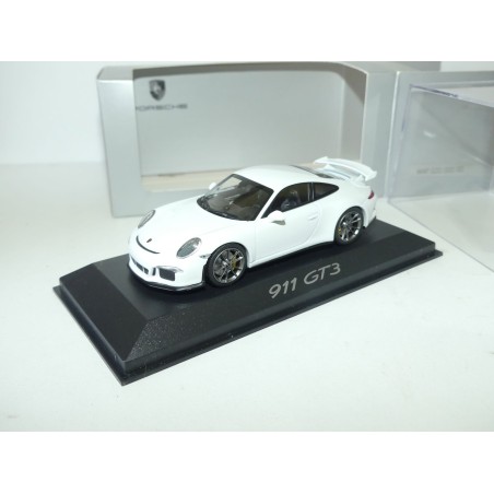 PORSCHE 911 GT3 991 Blanc MINICHAMPS 1:43