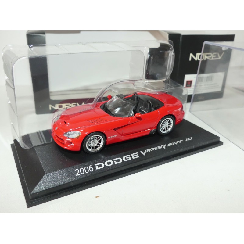 DODGE VIPER SRT 10 CONVERTIBLE 2006 Rouge NOREV 1:43