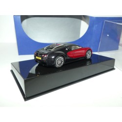 BUGATTI EB 16.4 VEYRON Noir et Rouge AUTOART 1:43