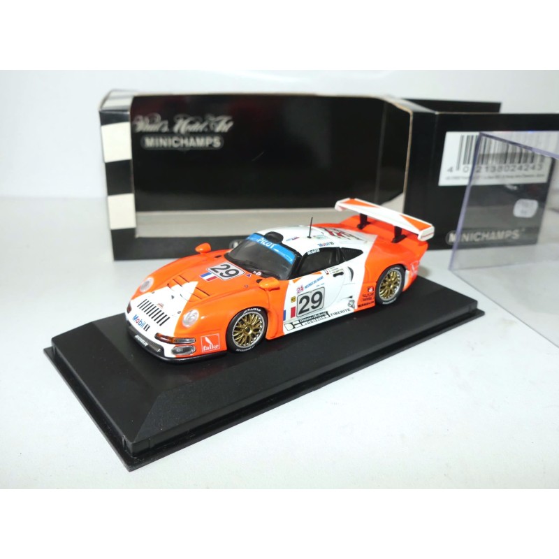 PORSCHE 911 GT1 N°29 LE MANS 1997 MINICHAMPS 1:43