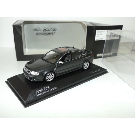 AUDI RS6 C5 2002 Noir MINICHAMPS 1:43