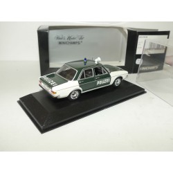 AUDI 100 1970 POLIZEI MINICHAMPS 1:43