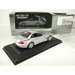 MERCEDES SL WITH OPENING ROOF 2001 Gris 1:43