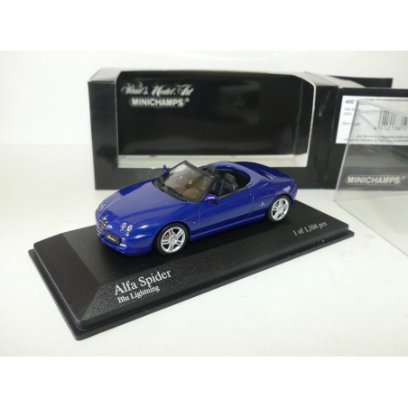ALFA ROMEO SPIDER 2003 Bleu MINICHAMPS 1:43