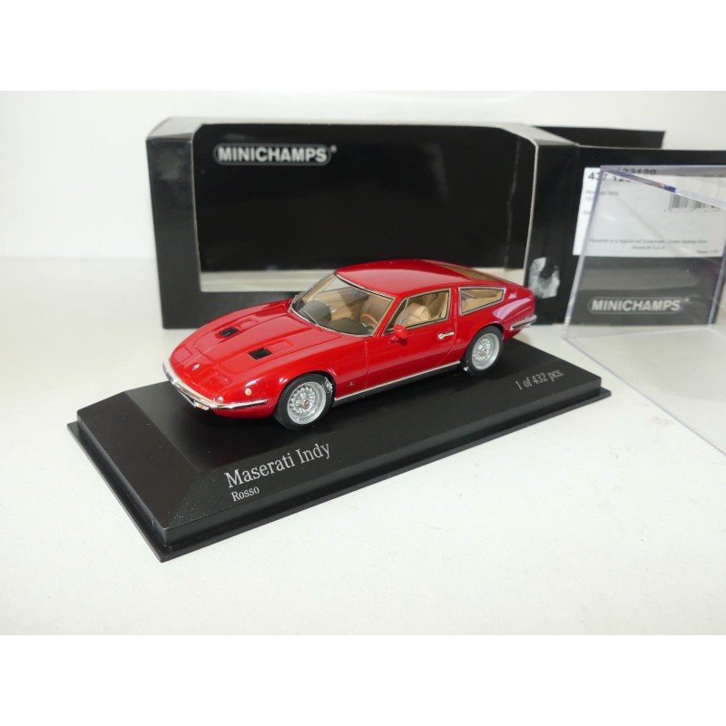 MASERATI INDY 1970 Rouge MINICHAMPS 1:43