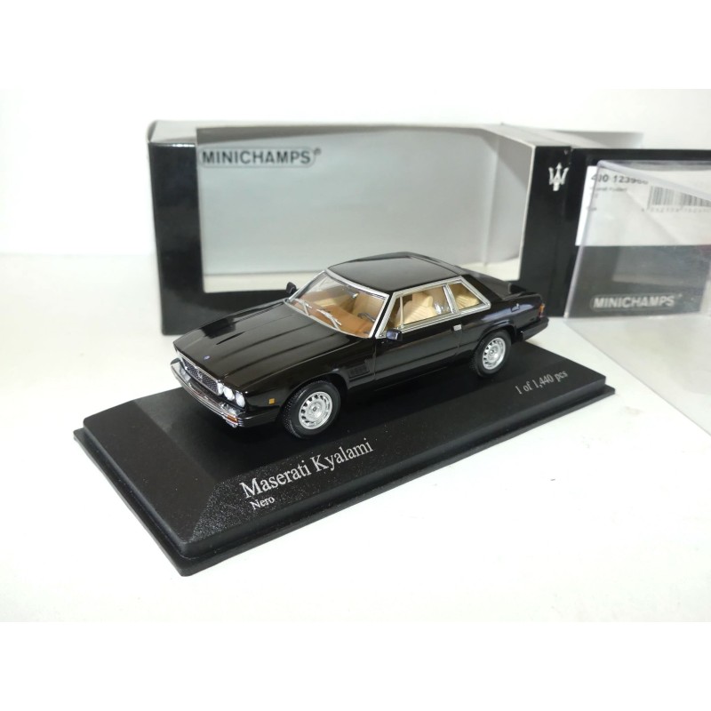 MASERATI KYALAMI 1982 Noir MINICHAMPS 1:43