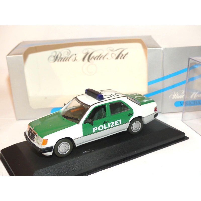 MERCEDES 250 D POLIZEI POLICE ALLEMANDE MINICHAMPS 1:43