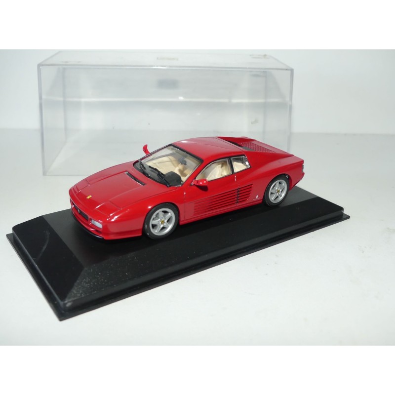 FERRARI 512 TR Rouge MINICHAMPS 1:43