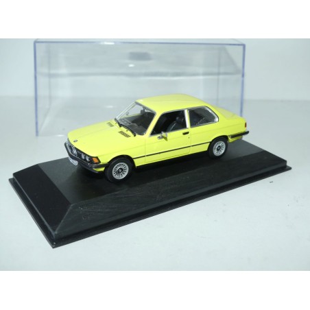 BMW 323 i E21 1975 Jaune MINICHAMPS 1:43