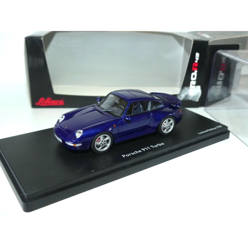 PORSCHE 911 TURBO 993 Bleu SCHUCO PRO.43 1:43