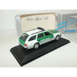 MERCEDES 250 TD W124 POLIZEI POLICE ALLEMANDE MINICHAMPS 1:43
