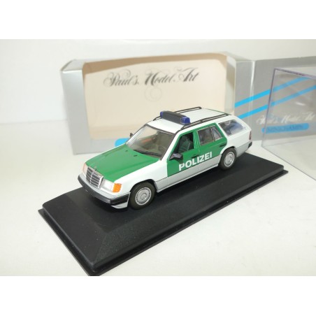 MERCEDES 250 TD W124 POLIZEI POLICE ALLEMANDE MINICHAMPS 1:43