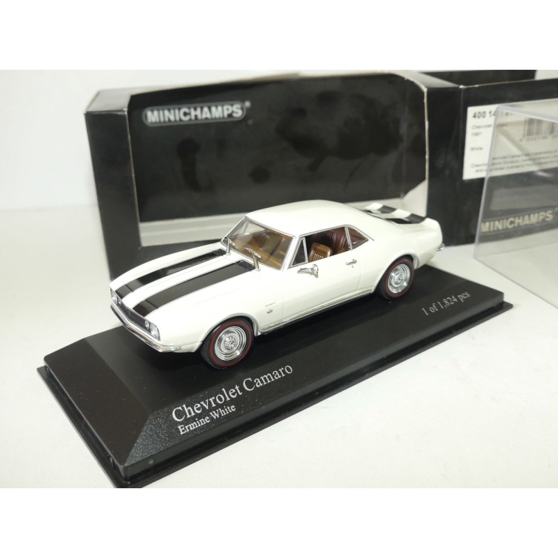 CHEVROLET CAMARO 1967 Blanc MINICHAMPS 1:43
